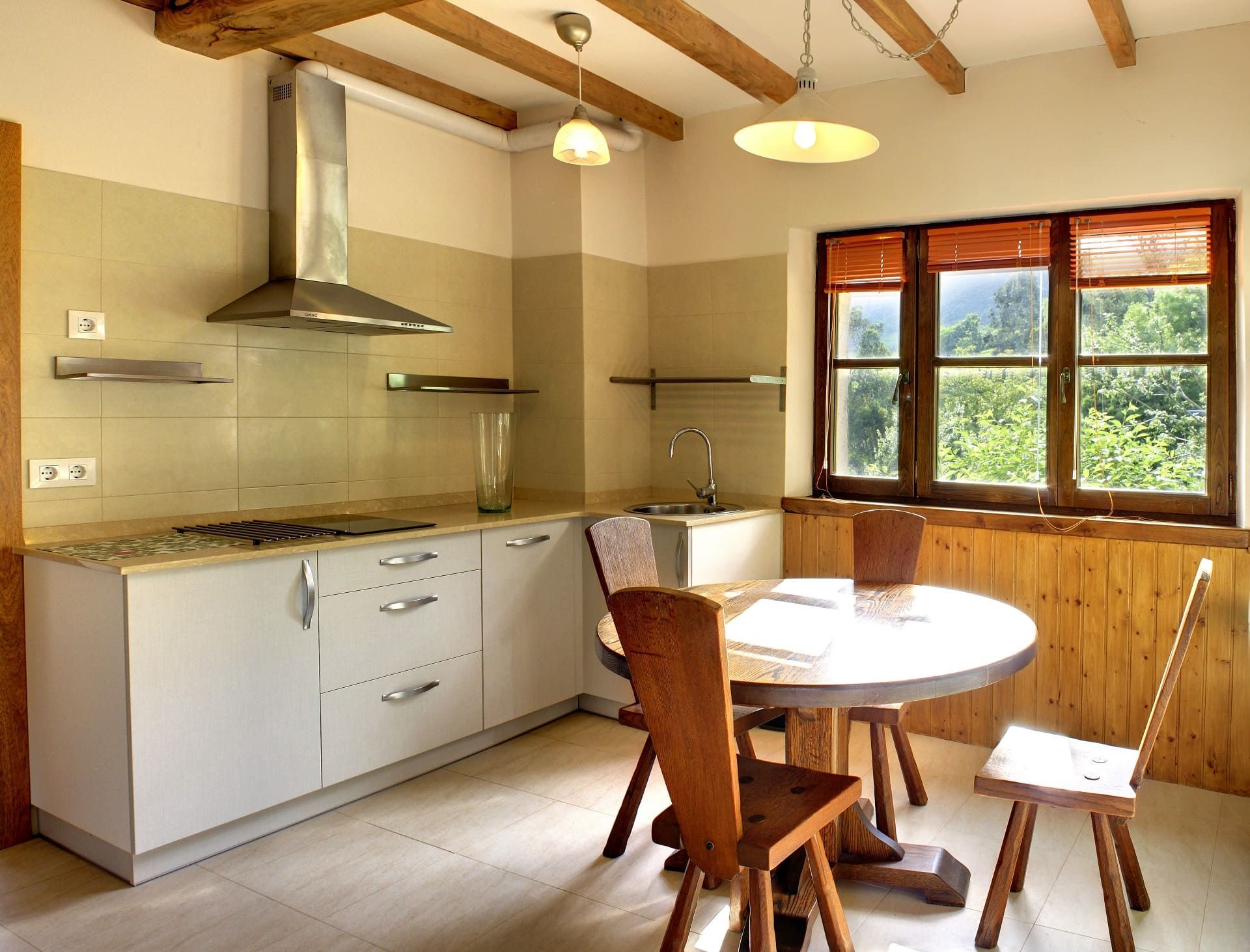 luxury rural apartment in asturias with kitchen