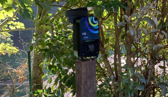 Cargador para vehículos eléctricos: Hotel Rural en Llanes, Asturias.