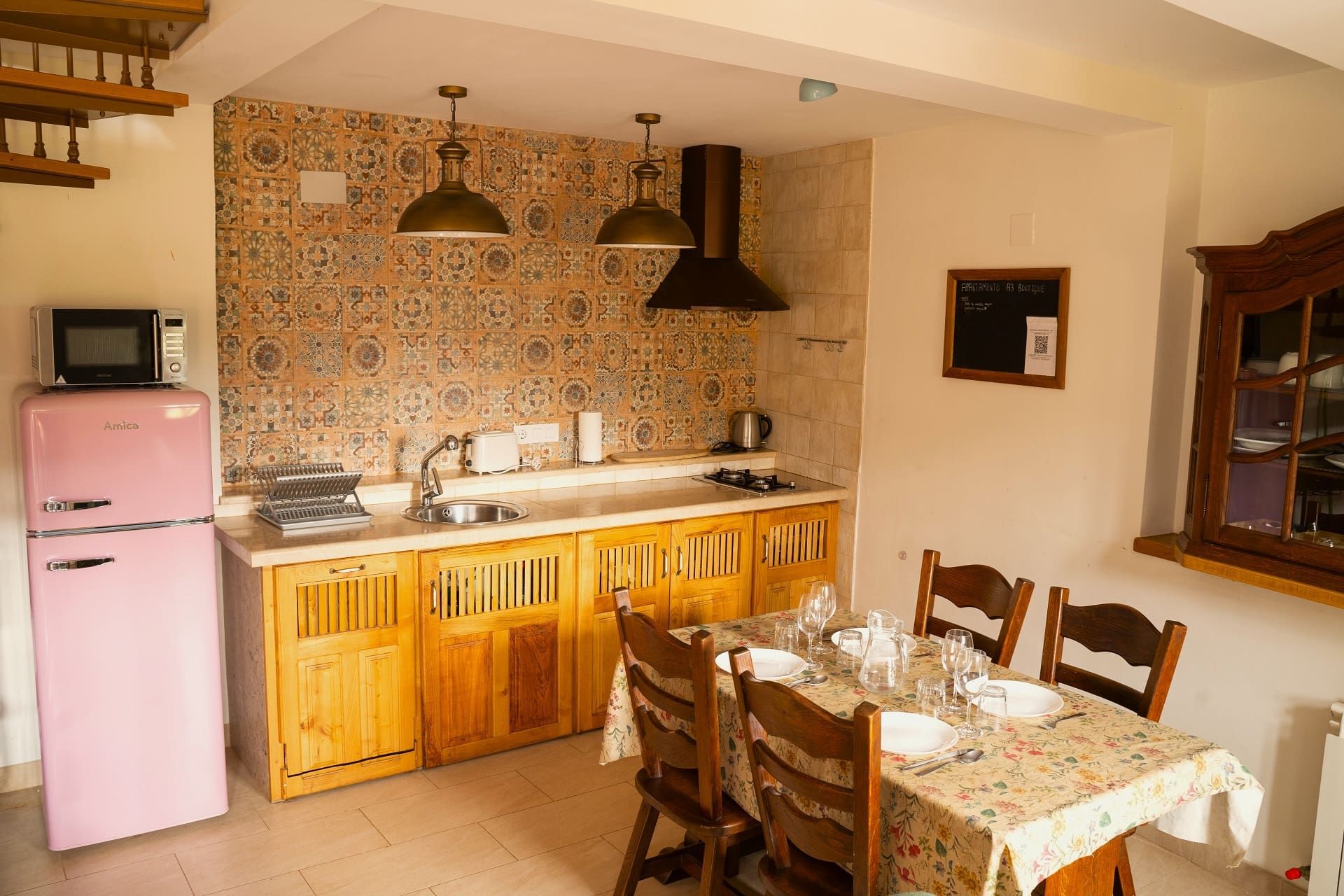 casa rural con cocina lavavajillas para familias en llanes asturias