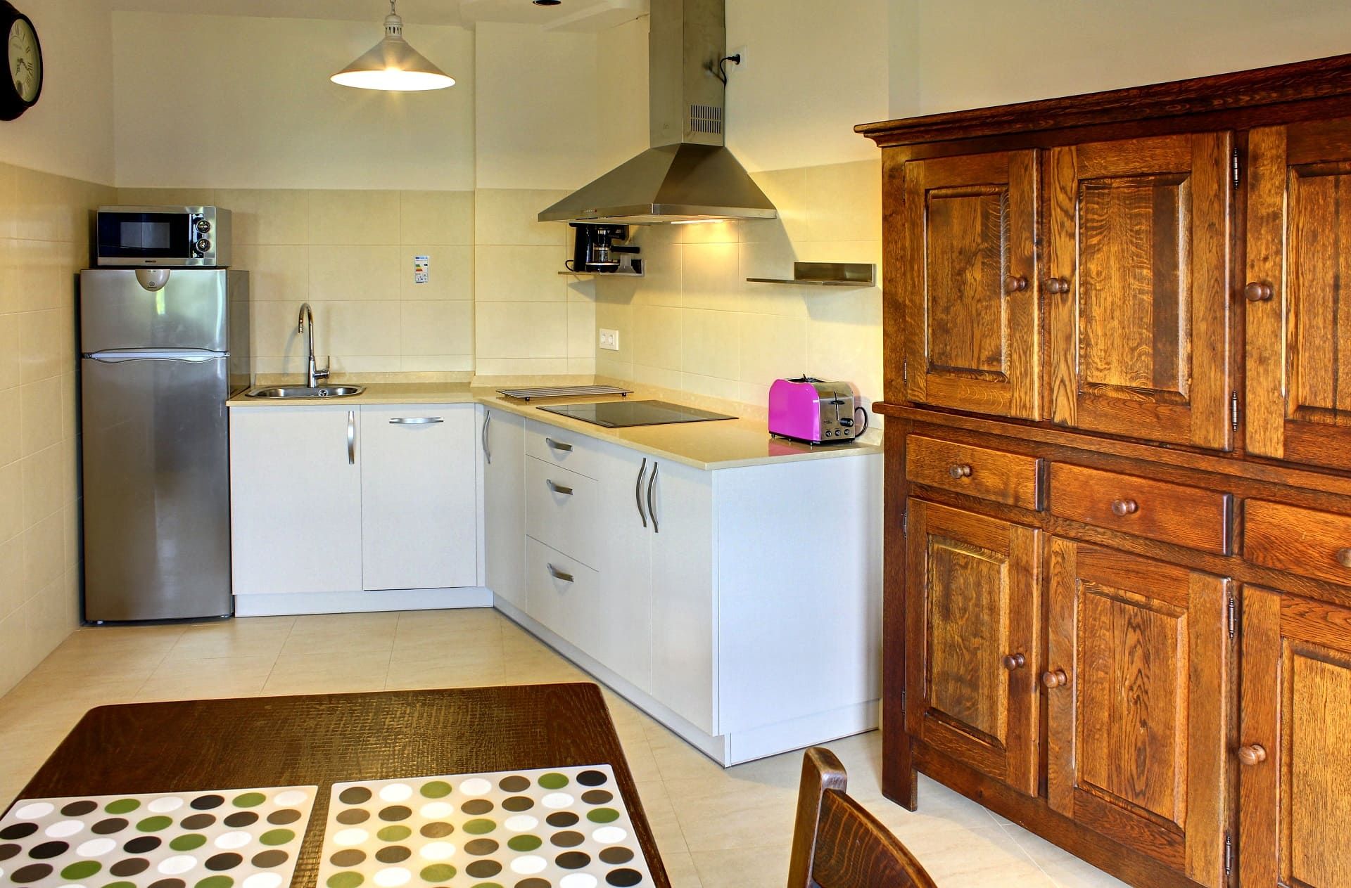 cocina americana apartamento en llanes