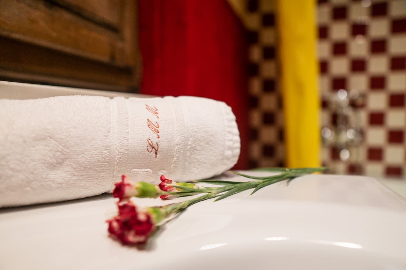 detalle floral en hotel con encanto asturias