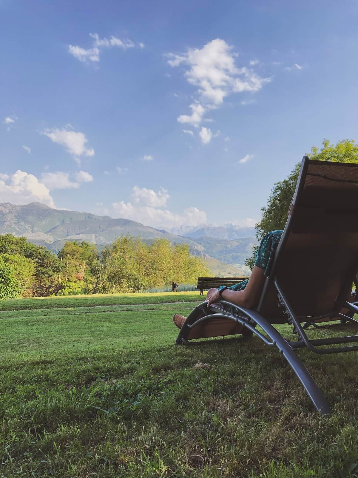 relax tumbona descanso asturias paraiso natural